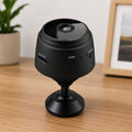 Mini WiFi Security Camera with Smart Motion Detection, 150° Wide Angle & Infrared Night Vision
